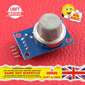 MQ-2 Gas Sensor Smoke Module Hydrogen Butane LPG Methane Detector Arduino - UMT Media